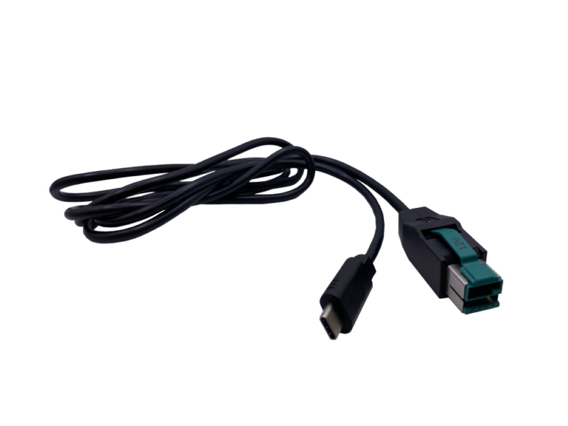 12V Powered USB 插頭 轉 USB 3.0 Type C 線材